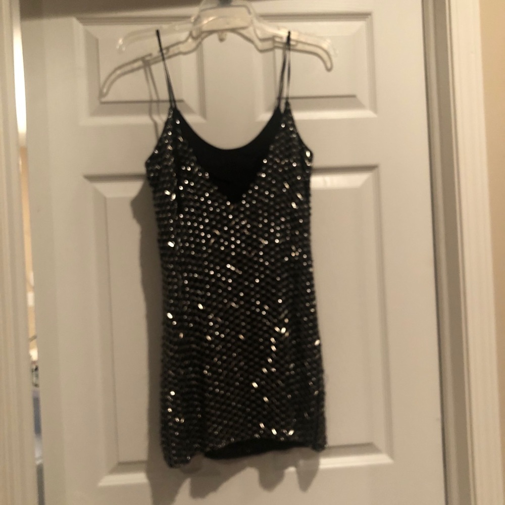 NEW Parker Embellished Slip Cocktail Dress